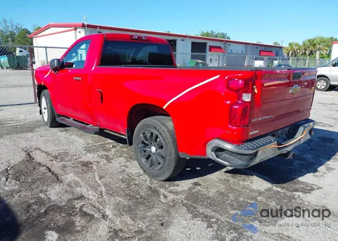2022 Chevrolet Silverado 1500 Ltd 2Wd Long Bed Wt z USA, uszkodzony, nr VIN 3GCNWAEK4NG212567